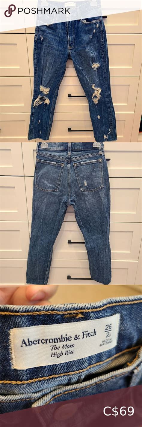 abercrombie distressed jeans